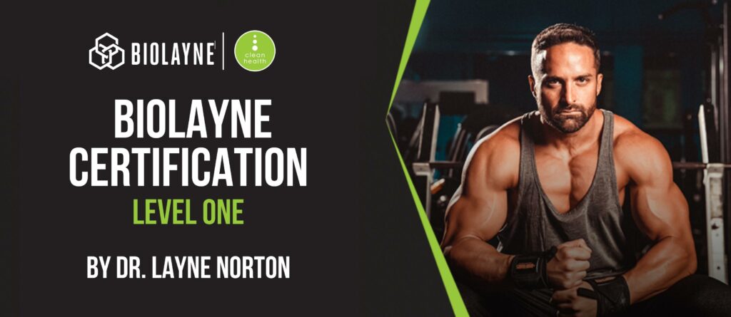 Biolayne Nutrition Certification Level 1